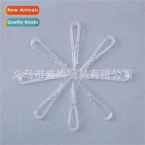 Serrated Plastic Clip Clothing Clip Clothing Transparent Cli