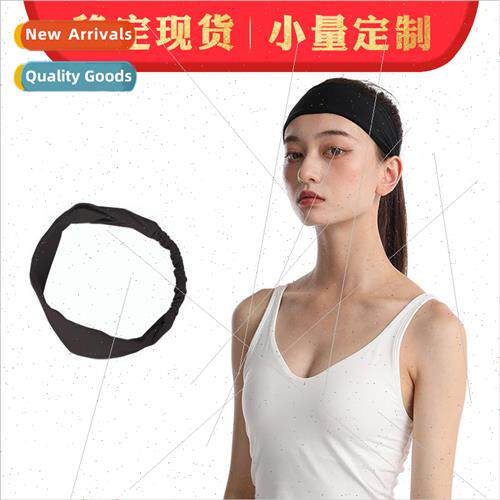 Yoga hair band sports fitness headband running blue ball swe