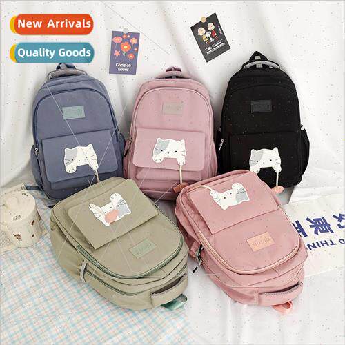 Large capacity Japanese new cat students cute shoulder bag 2