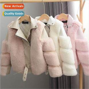 fox new winter coat fur imitation girls boys and Fall
