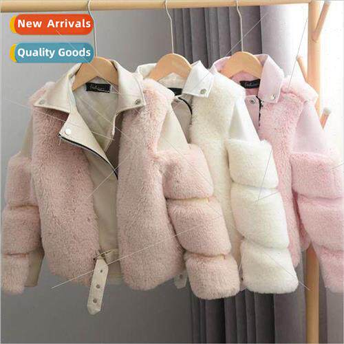 Fall and winter boys and girls imitation fox fur coat 23 new