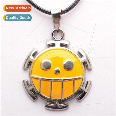 Anime  Nautical King New Pirate King smiley necklace pendant