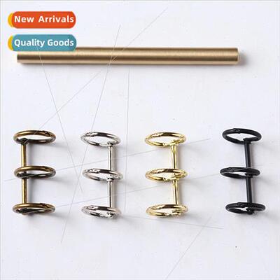 3-ring flipchart organizer metal ring gold and silver metal