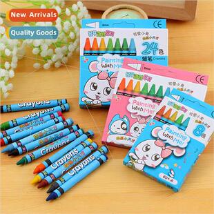 Childrens crayons blue fruit rabbit 8 colors 12 colors 24 co