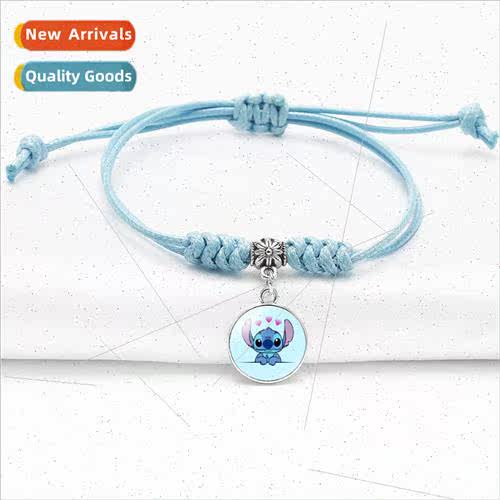 Stitch Blue mple Bracelet Stitch Stitch Cartoon Pattern Time