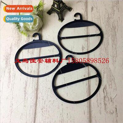 Oval round scarf hooks plastic hooks silk scarf hooks PP soc