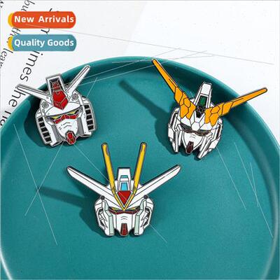 Cartoon personality anime game  robot Gundam pin mobile sold