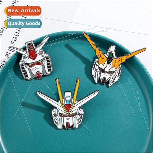 Cartoon personality anime game  robot Gundam pin mobile sold
