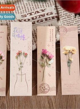 bookmarks flower said sentiment series simple modern ins lan