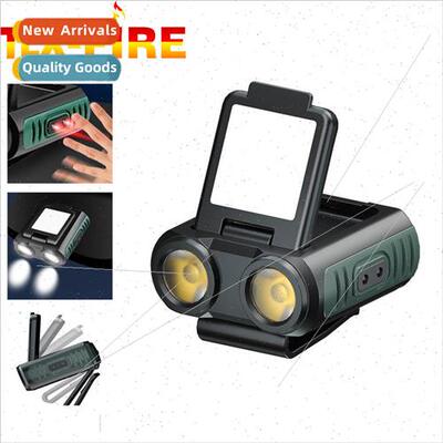 Outdoor hat clip light induction night fishing light fishing