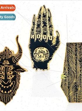 Creative Vintage Goat Head DOOM Hand of Darkness Doom Coffin