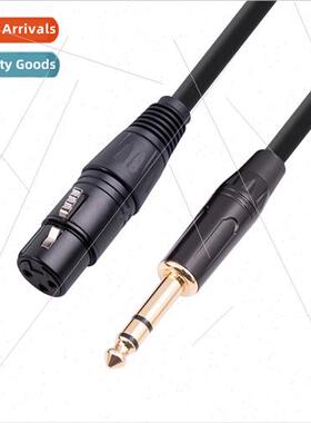 48V Power 1/4 TRS 6.35 Male to Ca Female Balanced XLR Mixer