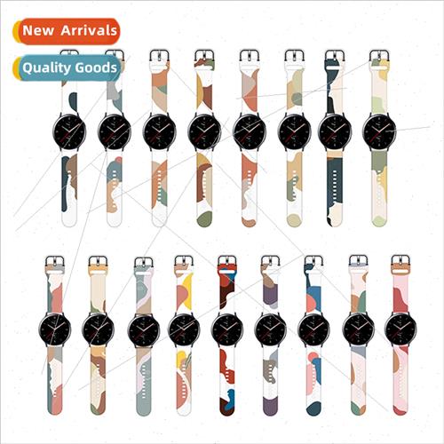 适用 samsung huawei gt2 strap universal 20/22mm strap printe