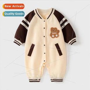 Baby onesie spring and fall men and women baby clothes newbo