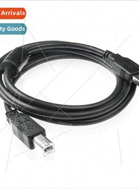5 meters black USB  2.0 square port print cable connection c