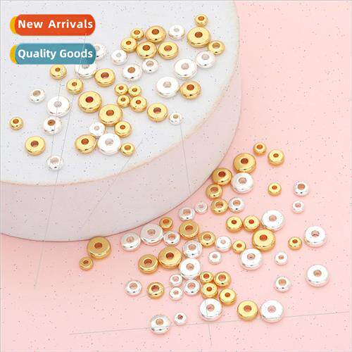 Copper-plated 14K gold-plated gold beads color preservation