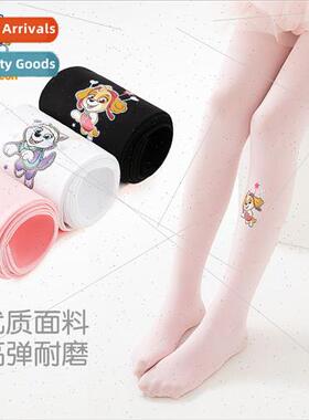 Girls pantyhose spring and summer thin socks 2 pairs of fema