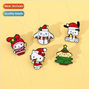 metal badge Christmas Cute Melody Sanrio series Cinn cartoon