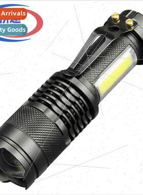 COB Small Flashlight Emergency Portable Aluminum Alloy Stron