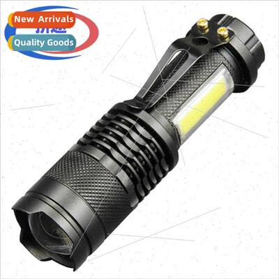 COB Small Flashlight Emergency Portable Aluminum Alloy Stron