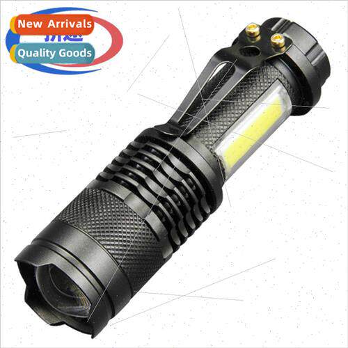 COB Small Flashlight Emergency Portable Aluminum Alloy Stron
