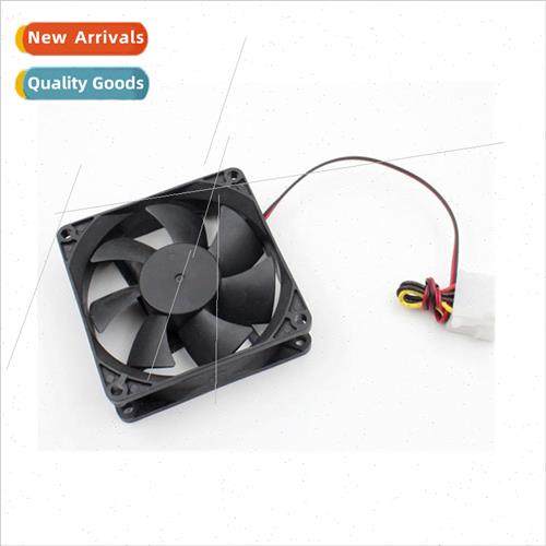 Power Supply Fan Large 4P Connector 8025 with Oil 8cm Case F