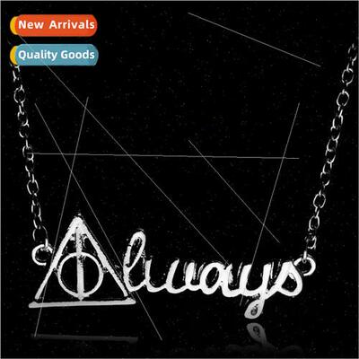 Jewelry Professor Snape ALWAYS Letter Pendant Necklace Sweat