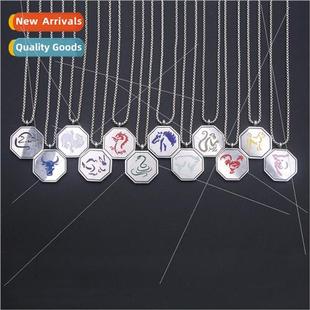 Zodiac Adventures Pendant Necklace men Jackie national Chan