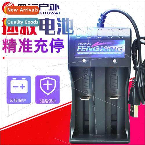 YH-USB-02 dual slot charger 3.7V lithium battery charger USB