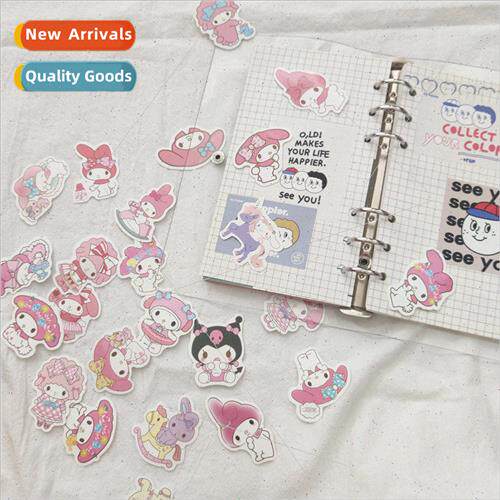 40/pack cartoon Lottie pink rabbit girl phone case notebook