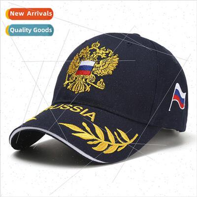 New Hundred embroidered Russian national emblem baseball cap
