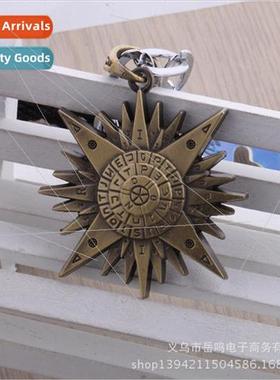 Popular Anime Peripherals Black Deacon Necklace Magic Array