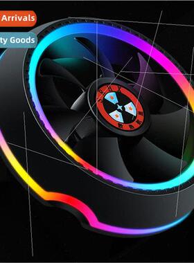 AE Spy Q1 Cooler Desktop Computer CPU Cooler Fan lent Glow U