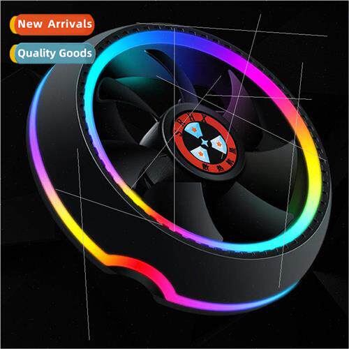 AE Spy Q1 Cooler Desktop Computer CPU Cooler Fan lent Glow U