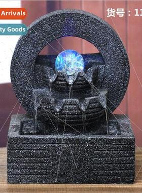 Creative Small Home Office Desktop Decoration Circulating Wa