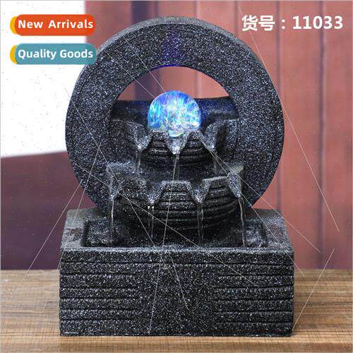 Creative Small Home Office Desktop Decoration Circulating Wa