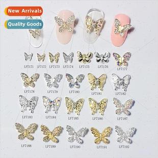 butterfly drill inlaid new bow nail fingertip The jewelry