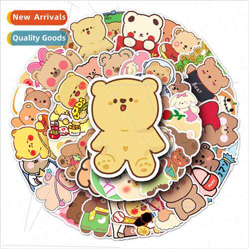 50 cartoon bear luggage stickers creative nd of waterproof s