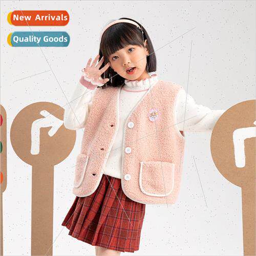 Woof team girls vest plush soft and com适用table versatile 2