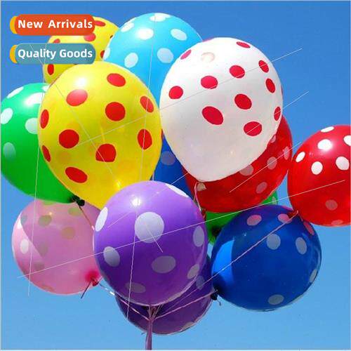 12 inch 2.8 grams thickened printing polka dot balloon Korea