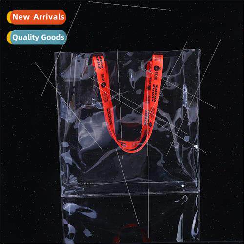 Transparent pvc bag jelly bag gift bag shopping bag plastic