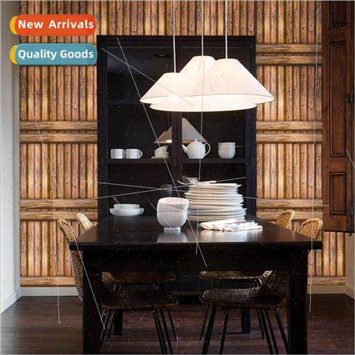 New wallpaper SA-1016 retro bedroom living room background w