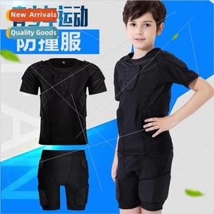 Kids Basketball Protective Tights & Pants Set Football Baseb