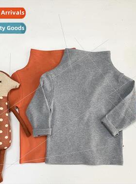 Childrens autumn and winter high neck a class cotton bottomi