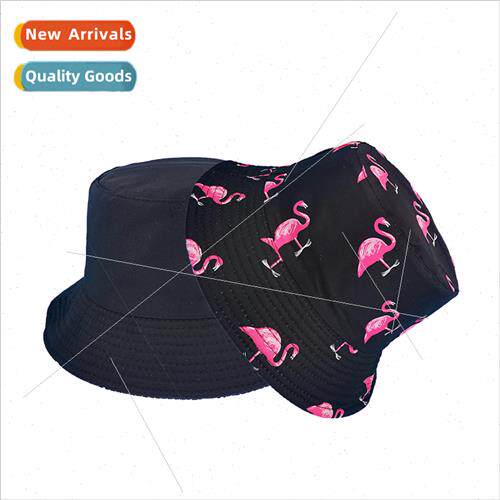 New flamingo printing fisherman hat men and women fashion  o