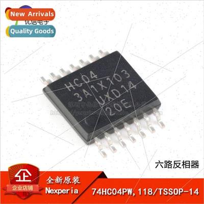 al 74HC04PW 118 TSSOP-14 x Inverters SMT Logic Chip