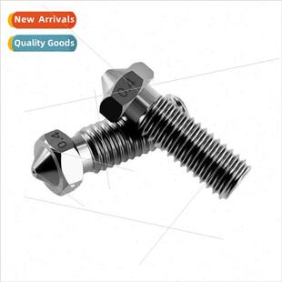 3D printer diy accessories M6 hardened steel nozzle crater h