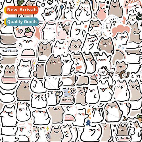 100 cartoon what cat what rabbit what mouse cute stickers ce