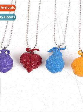 Pirate King Lo Ace ffy Devil Fruit Necklace Straw Hat Rubber