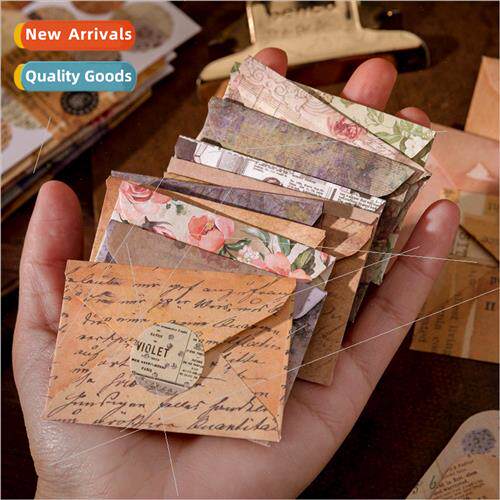 Memories Carol Series Envelope Set Vintage English Mini Lett
